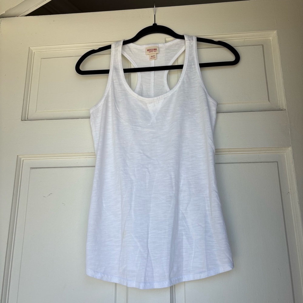 Mossimo Supply Co. Classic White Tank Top. SMB